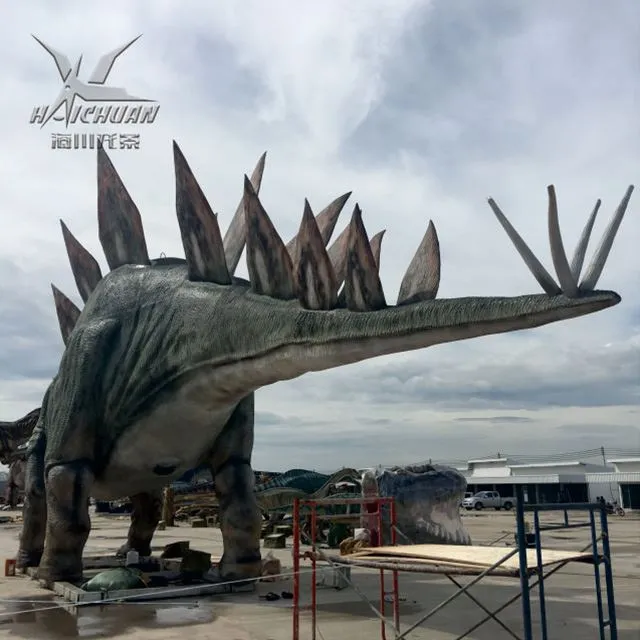 Animatronic Styracosaurus í lífsstærð